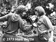 Anthony rehearses with Richard Chamberlain