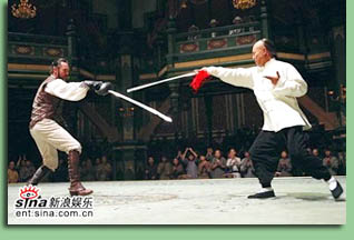 Anthony fights Jet Li
