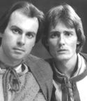 Bill Halliday and Anthony as Rosencranz and Guildenstern