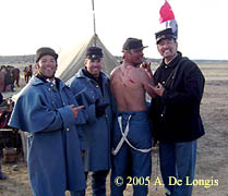 Anthony with Tony Boggs and other members of the Into the West team