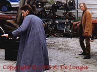 Anthony and David ready to shoot the fight