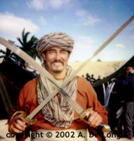Anthony in Arab costume