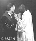 Anthony as Iago with Stan Haze as Othello