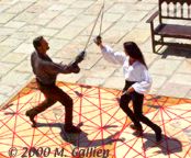 Anthony and Tessie fight on the Circle.