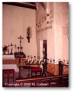 right of altar