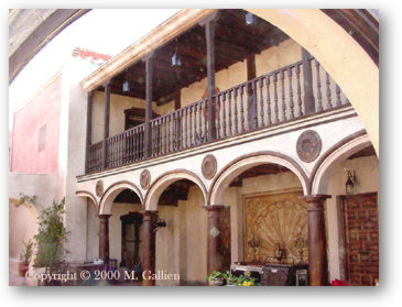 Rose Courtyard Balcony