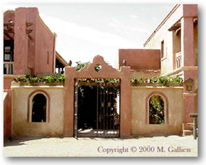 Entrance to Rose Courtyard