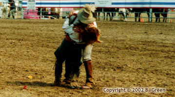 Anthony and Mary finish with a kiss