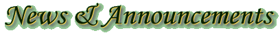 News & Announcements